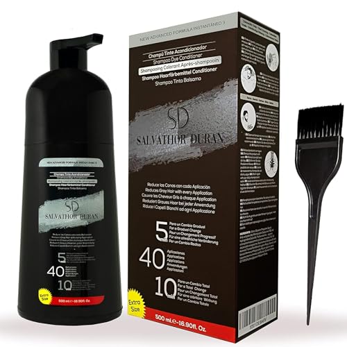 Bartfarbe - Bart Farbe Männer - Bart Färben - 40 Anwendungen - Salvathor Duran - 500 ml von SD SALVATHOR DURAN