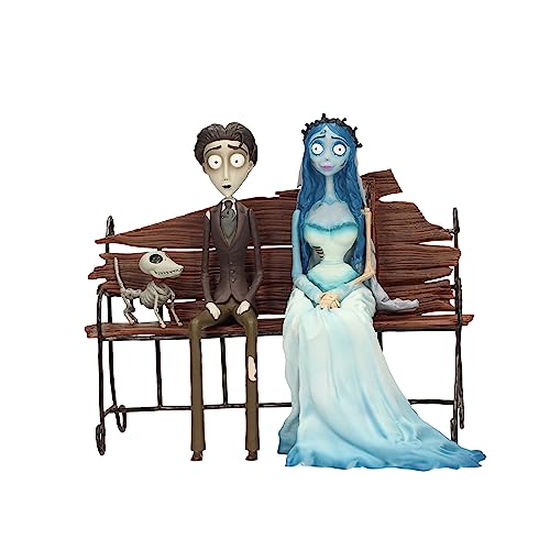 SD TOYS Corpse Bride Set Braut Cadaver, Victor Van Dort und Emily, Figur, Maßstab 1/10, Mehrfarbig (SDTWRN89688) von SD TOYS
