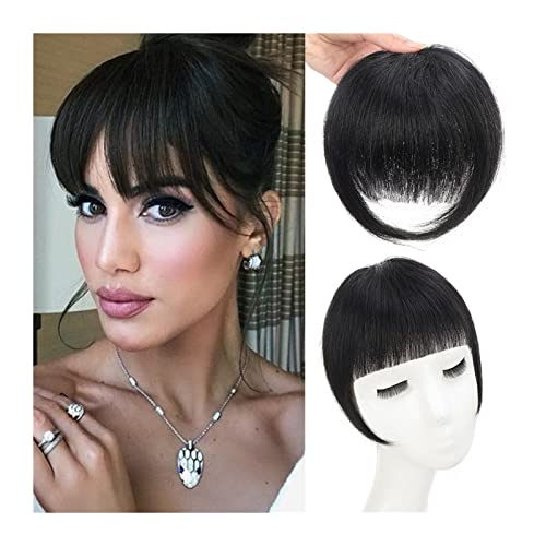 Clip in Pony Pony-Haar for Frauen, synthetischer französischer Pony mit Schläfen, Clip-in-Haarverlängerungen, dicker natürlicher voller Pony, gerade Fransen-Haarteile for den täglichen Gebrauch Pony H Clip in Pony Pony-Haar for Frauen, synthetischer französischer Pony mit Schläfen, Clip-in-Haarverlängerungen, dicker natürlicher voller Pony, gerade Fransen-Haarteile for den täglichen Gebrauch Pony H von SDA287MZ