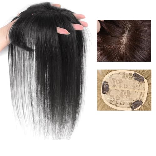 Clip in Pony Synthetisches glattes Haar mit 3D-Lufthaar-Pony-Synthese-Perücken, kurze lockige Perücken for Frauen, Perücke mit Pony Pony Haare(TD02-35-2) von SDA287MZ