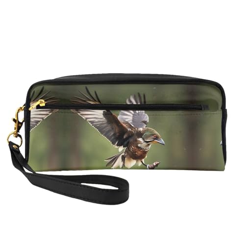 Make-up-Tasche für Damen, Motiv: Jagd, fliegende wilde Frauen, Reise-Make-up-Tasche für Geldbörse, tragbarer Kulturbeutel, Zubehör-Organizer, Schwarz , Einheitsgröße, Kosmetiktasche Make-up-Tasche für Damen, Motiv: Jagd, fliegende wilde Frauen, Reise-Make-up-Tasche für Geldbörse, tragbarer Kulturbeutel, Zubehör-Organizer, Schwarz , Einheitsgröße, Kosmetiktasche von SDEGTHO