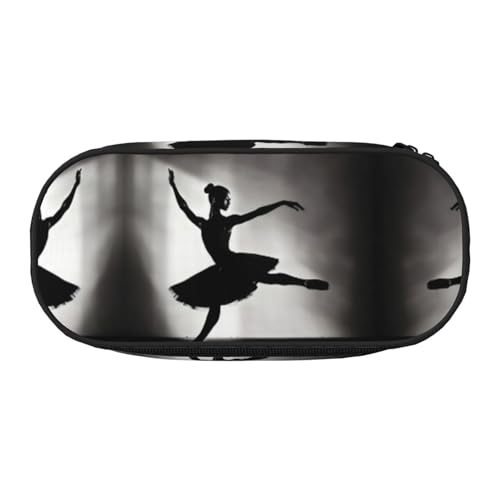 SDEGTHO Federmäppchen mit großem Fassungsvermögen, Mehrzweck-Federmäppchen, tragbares Federmäppchen, Federmäppchen für Büro, Schwarz , Einheitsgröße, Taschen-Organizer von SDEGTHO