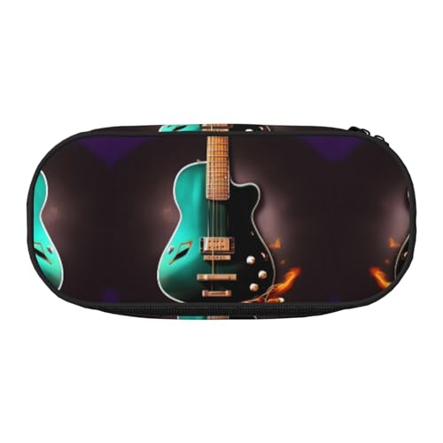 SDEGTHO Federmäppchen mit großem Fassungsvermögen, multifunktionales Federmäppchen, tragbares Federmäppchen, Federmäppchen für Büro, Schwarz , Einheitsgröße, Taschen-Organizer von SDEGTHO