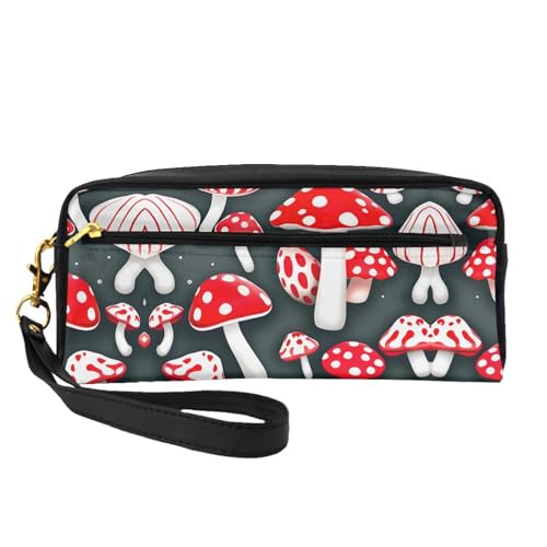 SDEGTHO Kosmetiktasche für Damen, Reise-Make-up-Tasche für Geldbörse, tragbar, Kulturbeutel, Zubehör-Organizer, Rot / Weiß, Schwarz , Einheitsgröße von SDEGTHO