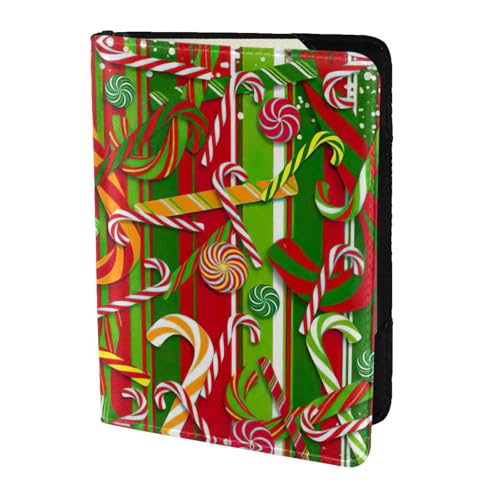 SDEGTHO Reisepasshülle mit Aufschrift "Merry Christmas" für Reisen, ein Muss für Reisen, Reisezubehör für Damen und Herren, Schwarz , Einheitsgröße von SDEGTHO