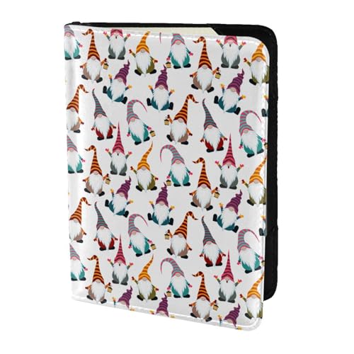 SDEGTHO Reisepasshülle mit lustigem Zwergen-Druck, Brieftasche, Rindsleder, Kartenetui, Reisezubehör, für Damen und Herren, Schwarz , Einheitsgröße SDEGTHO Reisepasshülle mit lustigem Zwergen-Druck, Brieftasche, Rindsleder, Kartenetui, Reisezubehör, für Damen und Herren, Schwarz , Einheitsgröße von SDEGTHO