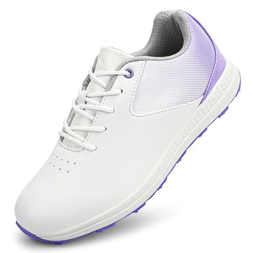 SDEQA Frauen Golf Schuhe Anti Slip Leichte Outdoor Golfer Trainer Große Größe Spikeless,A,38 EU von SDEQA
