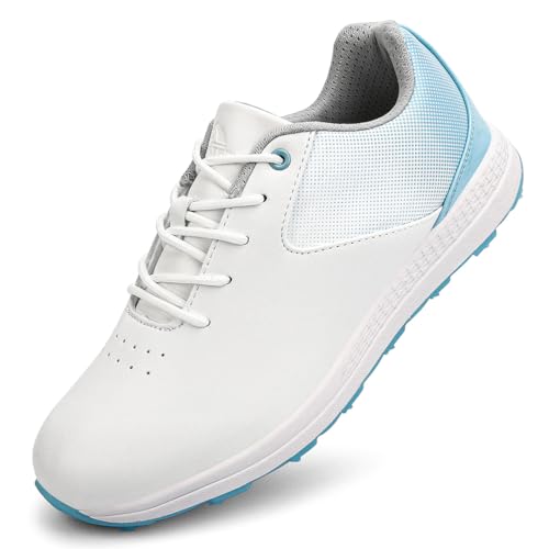 SDEQA Frauen Golf Schuhe Anti Slip Leichte Outdoor Golfer Trainer Große Größe Spikeless,C,43 EU von SDEQA