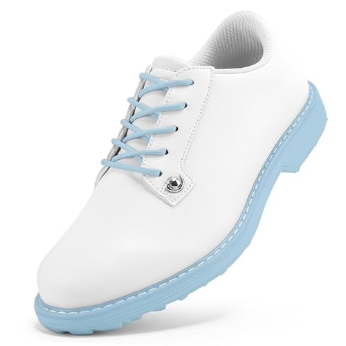 SDEQA Golfschuhe Damen Spikeless rutschfeste Leichte Atmungsaktive Golfsportschuhe Professionelle Schuhe Outdoor,C,37 EU von SDEQA