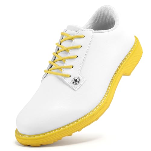 SDEQA Golfschuhe Damen Spikeless rutschfeste Leichte Atmungsaktive Golfsportschuhe Professionelle Schuhe Outdoor,D,38 EU von SDEQA