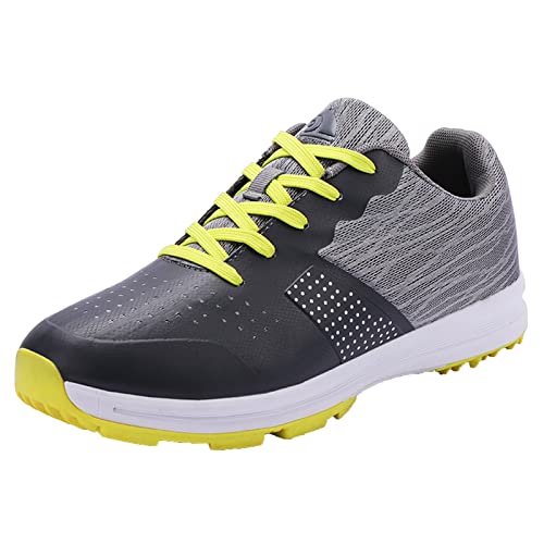 SDEQA Golfschuhe Für Herren wasserdichte Golfschuhe Ohne Spikes Mit Breiter Passform rutschfest Und Bequem,A,48 EU SDEQA Golfschuhe Für Herren wasserdichte Golfschuhe Ohne Spikes Mit Breiter Passform rutschfest Und Bequem,A,48 EU von SDEQA