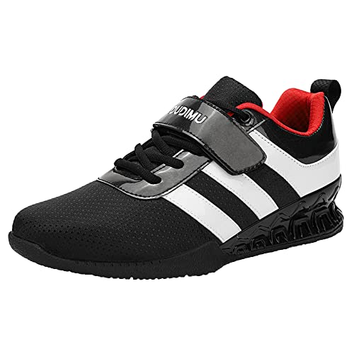 SDEQA Herren-Gewichtheberschuhe Indoor-Powerlifting-Bodybuilding-Schuhe Für Das Fitnesstraining rutschfest,C,43 EU von SDEQA