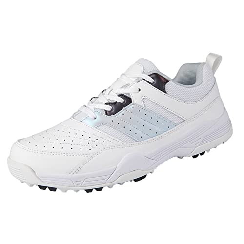 SDEQA Herren-Sommer-Golfschuhe Ohne Stachel Weit Geschnittene Golf-Trainer Atmungsaktiver Freizeitkomfort,B,44 EU von SDEQA