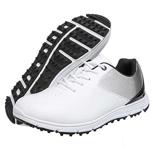SDEQA wasserdichte Herren-Golfschuhe Spikeless Golf Sportschuhe Lightweights Plus Size,C,48 EU SDEQA wasserdichte Herren-Golfschuhe Spikeless Golf Sportschuhe Lightweights Plus Size,C,48 EU von SDEQA