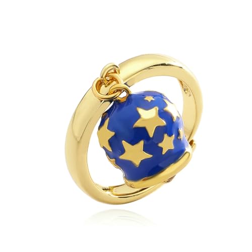 SDEWFFWSA Niedlicher, einfacher Stern-Anhänger mit Glockenöffnung, verstellbar, Statement-Schmuck für Frauen, Geburtstagsgeschenke, resizable SDEWFFWSA Niedlicher, einfacher Stern-Anhänger mit Glockenöffnung, verstellbar, Statement-Schmuck für Frauen, Geburtstagsgeschenke, resizable von SDEWFFWSA