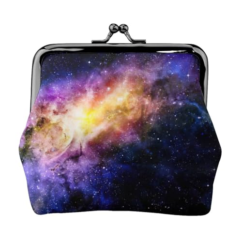 Galaxy in The Universe Print Practicality Coin Purse Cute Mini Coin Pouch for Women (11.5 x 10.5 cm) Exquisite, Schwarz, Einheitsgröße von SDFHU