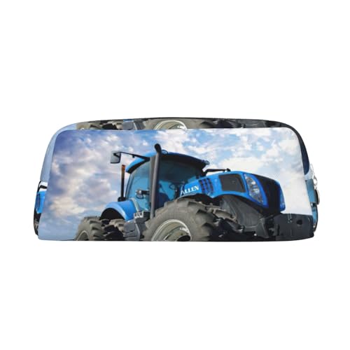 SDFHU Federmäppchen mit Traktor-Druck, für Erwachsene, vielseitiges Federmäppchen, Reißverschluss, multifunktional, mit Reißverschluss von SDFHU