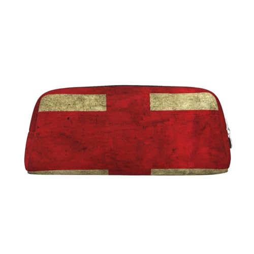 SDFHU Federmäppchen mit britischer Flagge, vielseitiges Federmäppchen mit Reißverschluss, multifunktionales Federmäppchen mit Reißverschluss von SDFHU