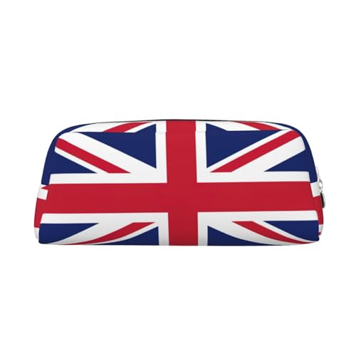 SDFHU Federmäppchen mit britischer Flagge, vielseitiges Federmäppchen mit Reißverschluss, multifunktionales Federmäppchen mit Reißverschluss von SDFHU