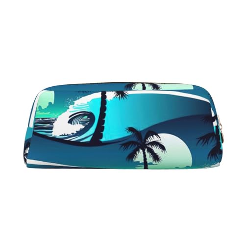 SDFHU Skateboard mit Palmen Wellendruck Erwachsene Federmäppchen Vielseitiges Federmäppchen Reißverschluss Multifunktional Reißverschluss Federmäppchen SDFHU Skateboard mit Palmen Wellendruck Erwachsene Federmäppchen Vielseitiges Federmäppchen Reißverschluss Multifunktional Reißverschluss Federmäppchen von SDFHU
