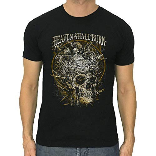 Heaven Shall Burn t-Shirt Metalcore Band Cotton Black Size S to 2XL Bischoff XL Black von SDFSDF