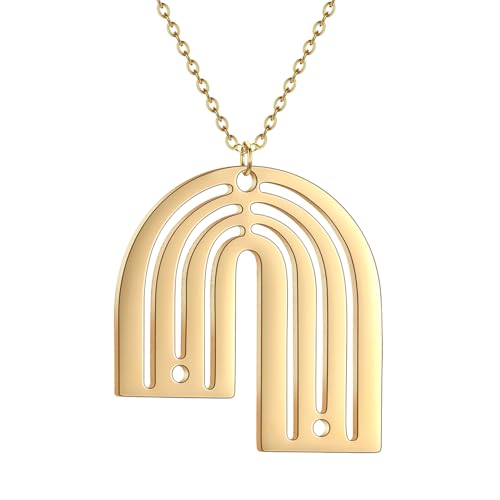 SDFXCDR Halskette Männer Mode Geometrisch Gebürstet U Geformte Verbinder Komponenten Halsketten für Frauen Männer Schlüsselbein Choker Schmuck Kein Verblassen Abschlussgeschenke SDFXCDR Halskette Männer Mode Geometrisch Gebürstet U Geformte Verbinder Komponenten Halsketten für Frauen Männer Schlüsselbein Choker Schmuck Kein Verblassen Abschlussgeschenke von SDFXCDR