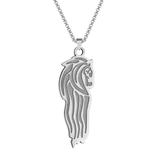 SDFXCDR Halskette Männer Reiter von Rohan Halskette Herr der Ringe Schmuck Fan Geschenk Rohan Wappen Anhänger Rohan Charm Geschenk Abschlussgeschenke SDFXCDR Halskette Männer Reiter von Rohan Halskette Herr der Ringe Schmuck Fan Geschenk Rohan Wappen Anhänger Rohan Charm Geschenk Abschlussgeschenke von SDFXCDR