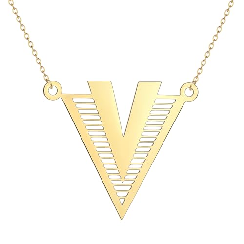 SDFXCDR Herren Halskette Frauen Zierliche V Linien Schneeflocke Halskette Frauen Mutter Vater Und Baby Papier Flugzeug Choker Halskette Geschenke Schmuck von SDFXCDR