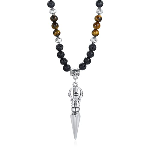 SDFXCDR männer halskette TIBETAN BUDDHIST THE MAGIC DAGGER WITHTIGER’S EYE LAVA STONE NECKLACE FOR MEN JEWELRY einschulungsgeschenke jungen SDFXCDR männer halskette TIBETAN BUDDHIST THE MAGIC DAGGER WITHTIGER’S EYE LAVA STONE NECKLACE FOR MEN JEWELRY einschulungsgeschenke jungen von SDFXCDR