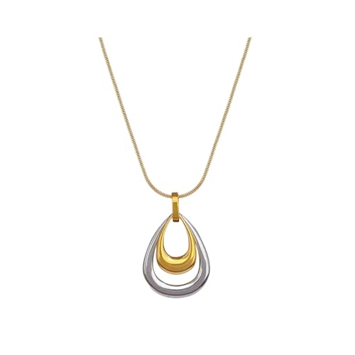 SDFXCDR necklace herren halskette Mode Goldene Silber Durchbrochene Wassertropfen Anhänger Halskette Für Mädchen Neue Schlüsselbein Kette Schmuck Geschenk SDFXCDR necklace herren halskette Mode Goldene Silber Durchbrochene Wassertropfen Anhänger Halskette Für Mädchen Neue Schlüsselbein Kette Schmuck Geschenk von SDFXCDR