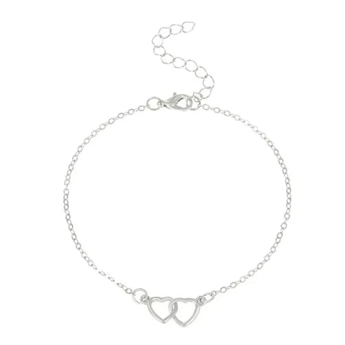 SDGBCXD, 2 STÜCKE Retro Perle Herz Unendlichkeit Knöchel Fußkettchen Armband Set Böhmen Fuß Strand Fußkettchen Frauen Mode Barfuß Kette Schmuck,Fußkettchen SDGBCXD, 2 STÜCKE Retro Perle Herz Unendlichkeit Knöchel Fußkettchen Armband Set Böhmen Fuß Strand Fußkettchen Frauen Mode Barfuß Kette Schmuck,Fußkettchen von SDGBCXD