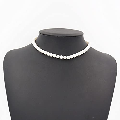 SDGBCXD, Gothic Style Buchstabe Namenskette Custom S Edelstahl Schmuck Personalisierter Choker for Frauen,Halsketten(45cm) von SDGBCXD