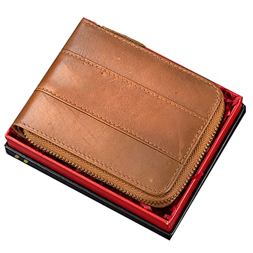 SDGBCXD Brieftasche, mit Blockierung, lässiger Wechsel des Führerscheins, multifunktionale Kartensteckplatz-Geldbörse(Unique Colour,with Box) von SDGBCXD