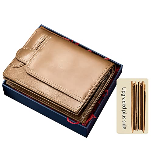 SDGBCXD Brieftasche, mit Blockierung, multifunktionaler Kleiner Führerschein-Geldbörsen-Fotokartenhalter Geschenkbox(Unique Colour) von SDGBCXD