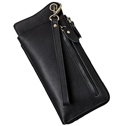 SDGBCXD Brieftasche, mit blockierendem Soft Touch Slim Herren-Geldbörse(Black) von SDGBCXD