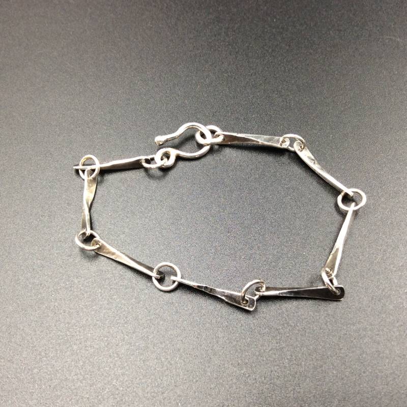 Twisted Stick Silber Armband von SDLStudio
