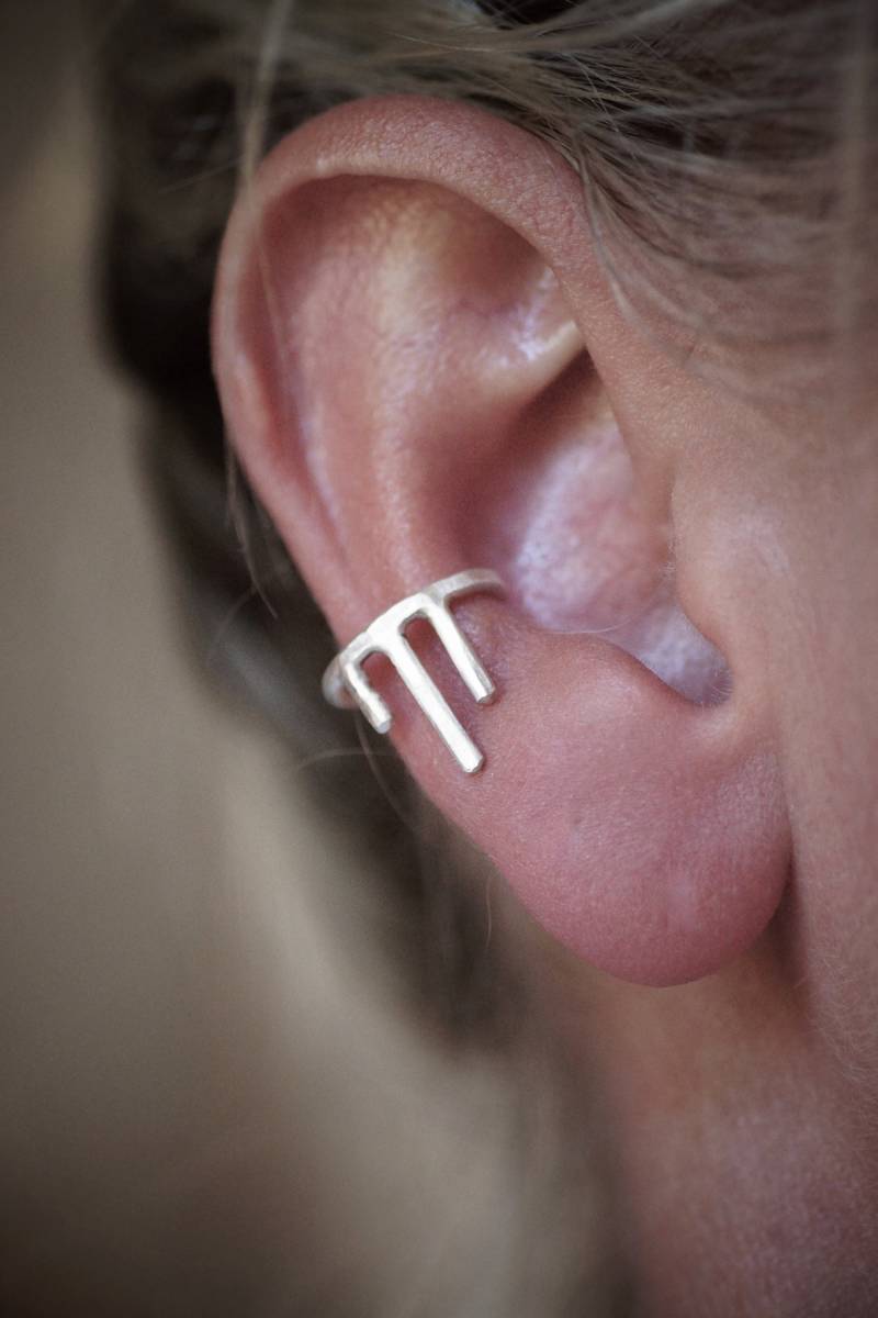 Tropfen Ear Cuff - 925 Silber von SDMarieJewelry