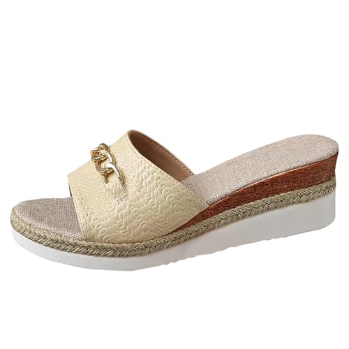 SDNPY Sandalen & Slides für Damen, Fischmaul-Freizeitschuhe Farblich passende flache Sandalen Retro-Strandschuhe Hohl Freizeitsandalen Schuhe Damen Wasserdicht 38 SDNPY Sandalen & Slides für Damen, Fischmaul-Freizeitschuhe Farblich passende flache Sandalen Retro-Strandschuhe Hohl Freizeitsandalen Schuhe Damen Wasserdicht 38 von SDNPY
