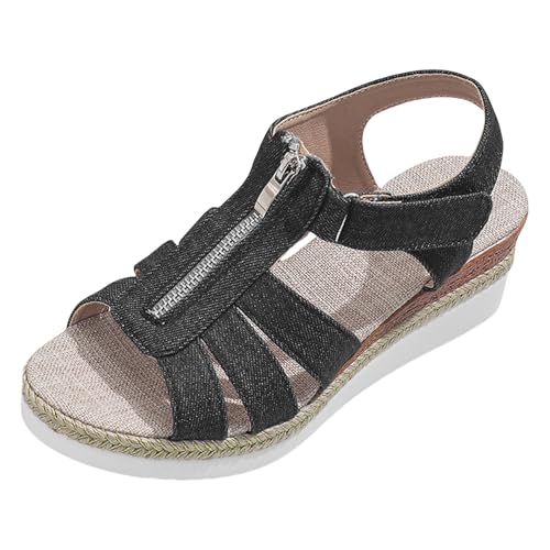SDNPY Sommer Sandalen Fischmaul-Freizeitschuhe Farblich passende flache Sandalen Retro-Strandschuhe Hohl-Freizeitsandalen für Damen SDNPY Sommer Sandalen Fischmaul-Freizeitschuhe Farblich passende flache Sandalen Retro-Strandschuhe Hohl-Freizeitsandalen für Damen von SDNPY