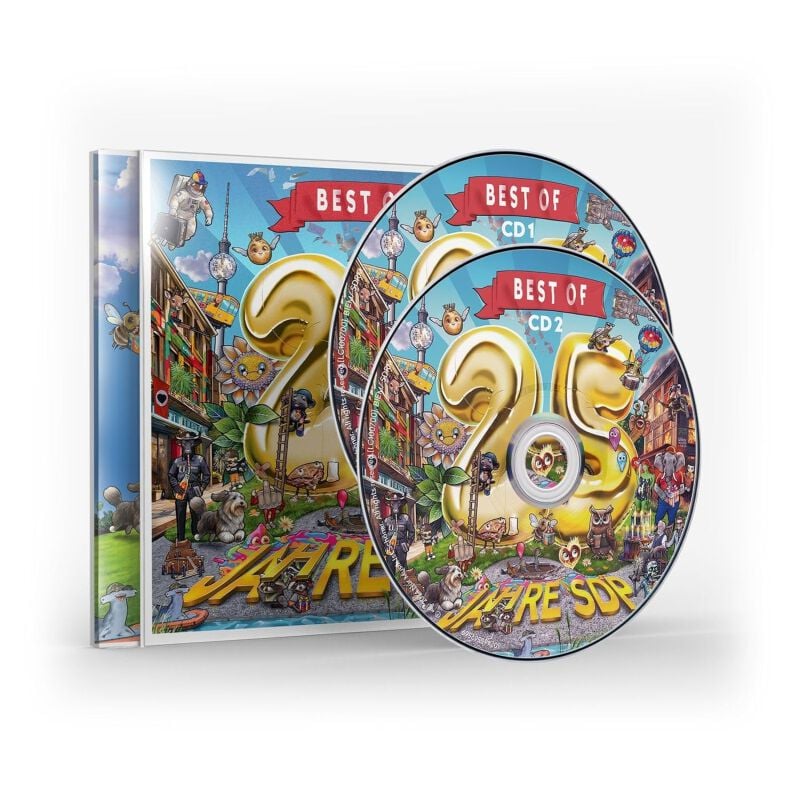 SDP Best of 25 Jahre SDP CD multicolor SDP Best of 25 Jahre SDP CD multicolor von SDP