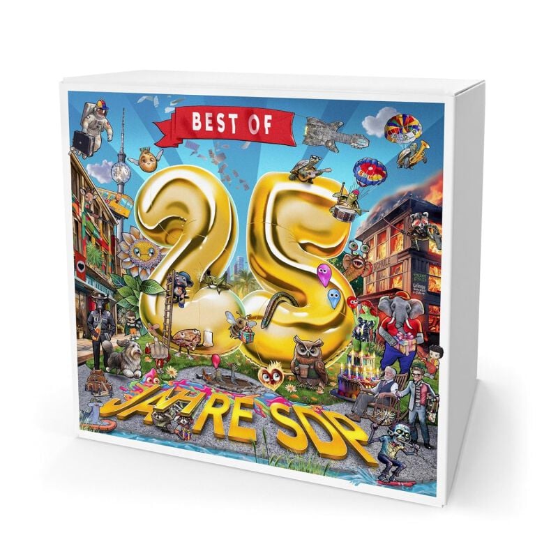 SDP Best of 25 Jahre SDP CD multicolor von SDP