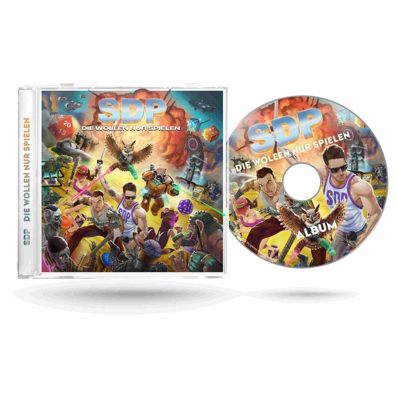 SDP Die wollen nur spielen CD multicolor SDP Die wollen nur spielen CD multicolor von SDP