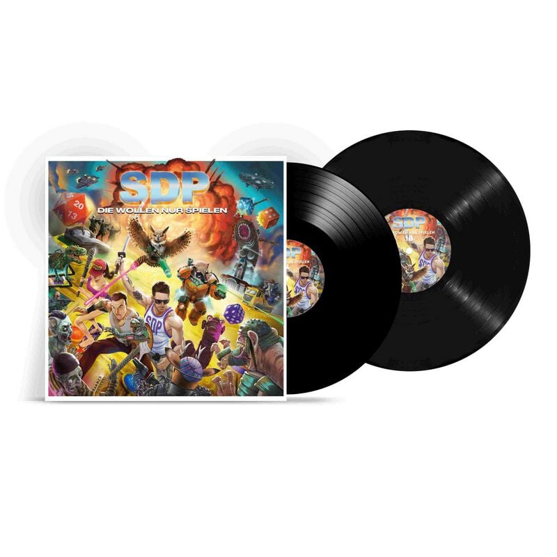 SDP Die wollen nur spielen LP multicolor SDP Die wollen nur spielen LP multicolor von SDP