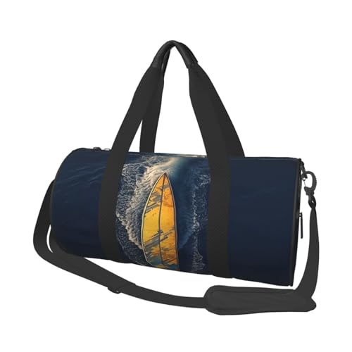 Reisetasche, leicht, klein, faltbar, Wochenendtasche, Übernachtungstasche, mit verstellbarem Schultergurt, Tragetasche, Surfbrett, Krankenhaus-Tasche für Damen und Herren von SDTYKHJ