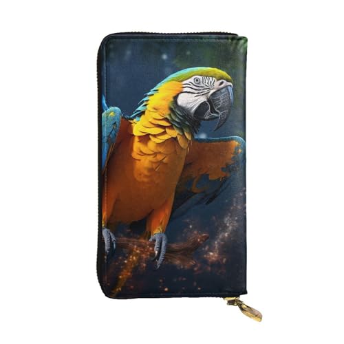 SDTYKHJ Damen Geldbörse Clutch Große Kapazität Lange Brieftasche Aras Leder Damen Karte Handy Halter Reise Geldbörse von SDTYKHJ