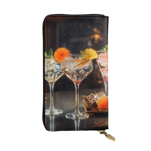 SDTYKHJ Damen Geldbörse Clutch Große Kapazität Lange Geldbörse Cocktail Party Leder Damen Karte Handy Halter Reise Geldbörse von SDTYKHJ