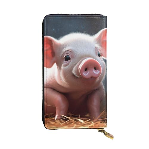 SDTYKHJ Damen Geldbörse Clutch Große Kapazität Lange Geldbörse Lächelnd Leder Damen Karte Handy Halter Reise Geldbörse von SDTYKHJ