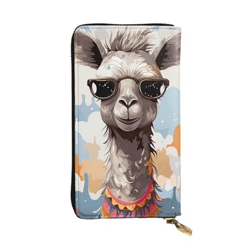 SDTYKHJ Damen Geldbörse Clutch Große Kapazität Lange Geldbörse Lustige Giraffe mit Sonnenbrille Leder Damen Karte Telefonhalter Reise Geldbörse SDTYKHJ Damen Geldbörse Clutch Große Kapazität Lange Geldbörse Lustige Giraffe mit Sonnenbrille Leder Damen Karte Telefonhalter Reise Geldbörse von SDTYKHJ