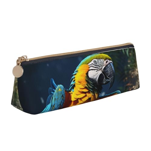 SDTYKHJ Federmäppchen Aras große Bleistifttasche Tragbare Münztasche Ästhetische Kosmetiktasche Leder Make-up Tasche SDTYKHJ Federmäppchen Aras große Bleistifttasche Tragbare Münztasche Ästhetische Kosmetiktasche Leder Make-up Tasche von SDTYKHJ