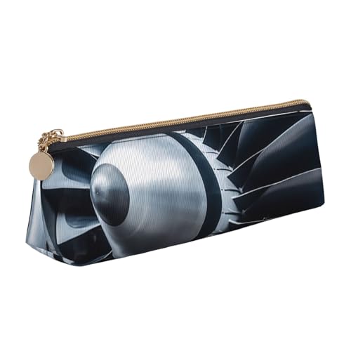 SDTYKHJ Federmäppchen Jet Engine Big Pencil Bag Tragbare Münztasche Ästhetische Kosmetiktasche Leder Make-up Tasche SDTYKHJ Federmäppchen Jet Engine Big Pencil Bag Tragbare Münztasche Ästhetische Kosmetiktasche Leder Make-up Tasche von SDTYKHJ